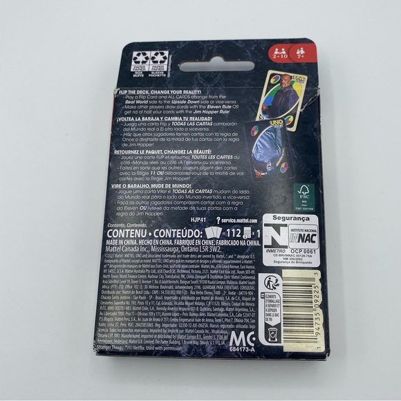 Stranger Things Game Set Uno Mad Libs Pop Its Fidgets Waffle Demogorgon Gifts - Picture 11 of 13